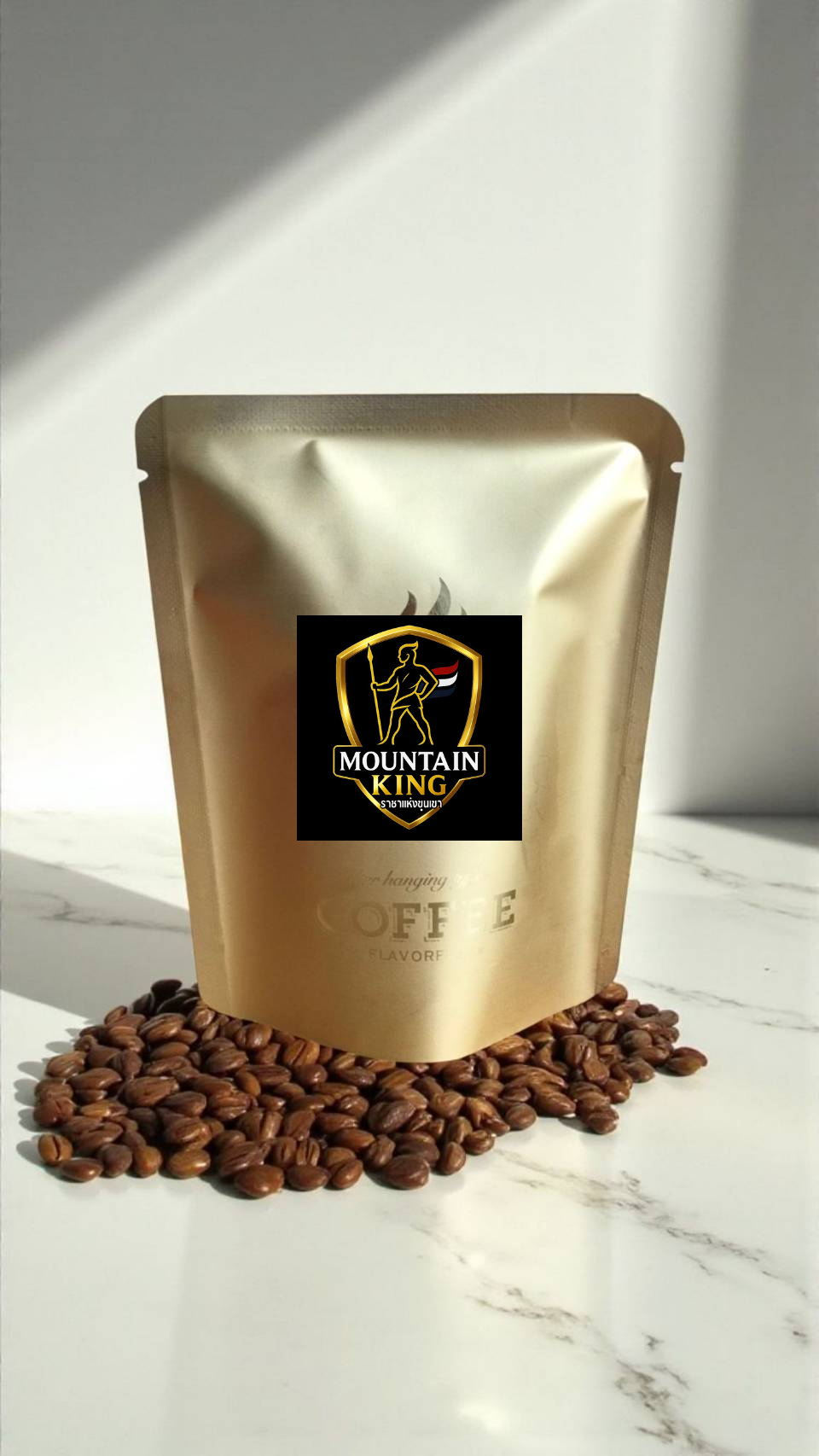 Peaberry คัดเกรดพรีเมียม  ซองดริปพร้อมชง  จำนวน 10 ซอง