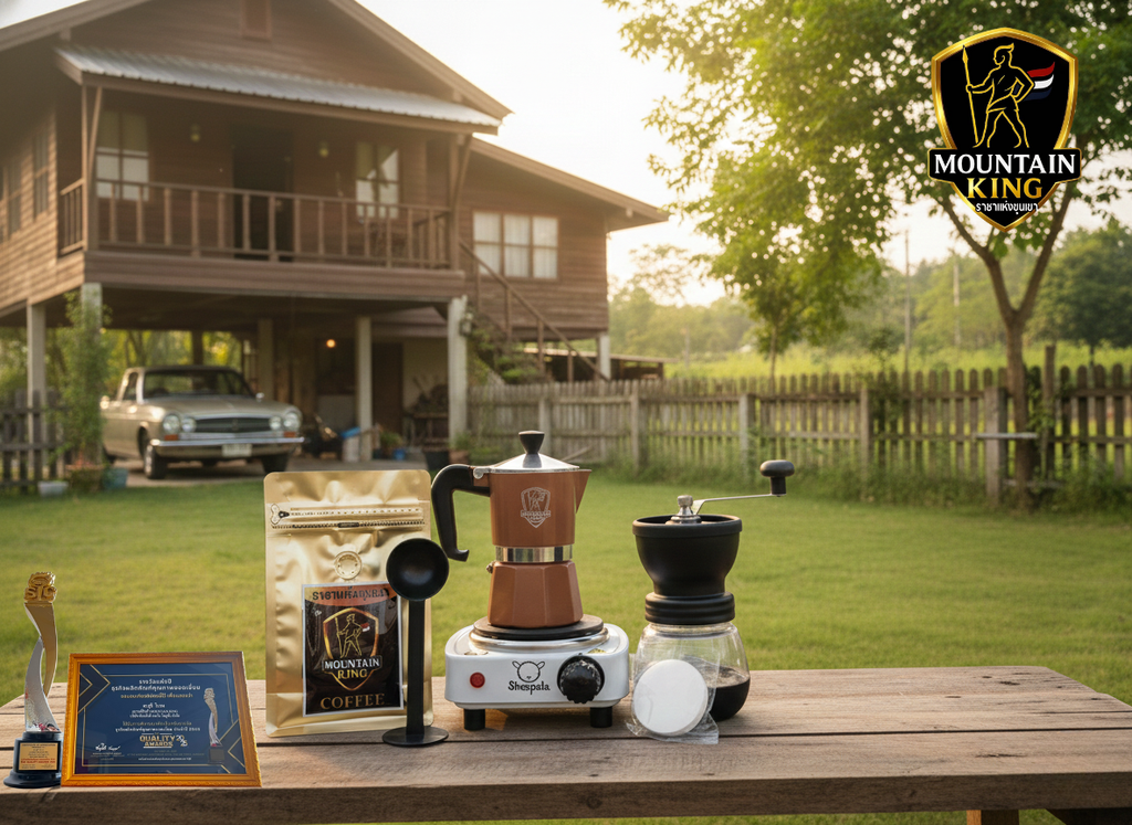 ชุดเปิดร้าน กาแฟหน้าบ้าาน