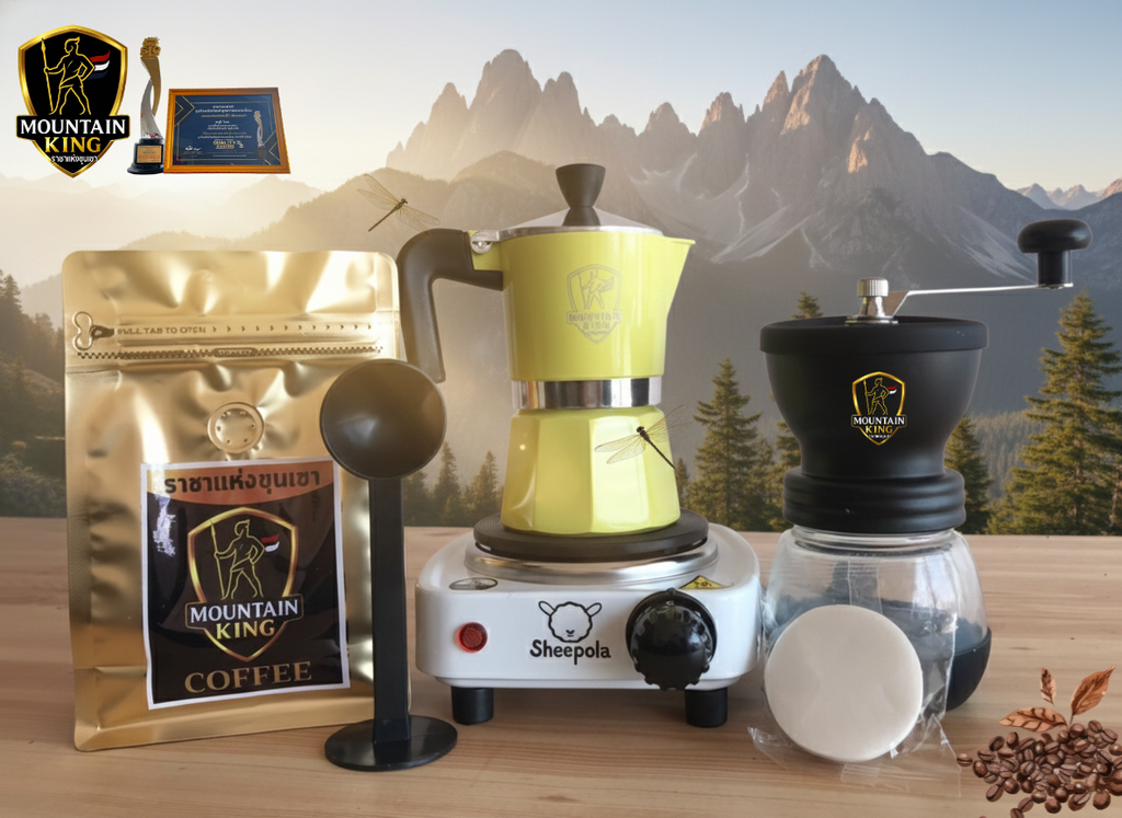 ชุดเปิดร้าน กาแฟหน้าบ้าาน