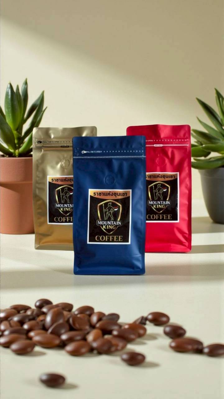 Arabiga  Peaberry  คัดเกรดพรีเมียม  ขนาด 1000 กรัม