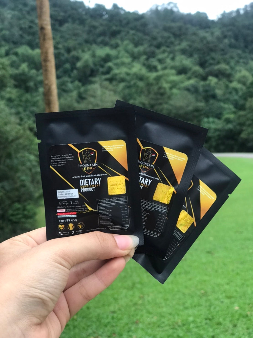 ผลิตภัณฑ์เสริมอาหารสมุนไพรไทย (ขนาดทดลอง)